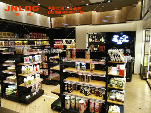 <b>便利店商超整體定制，晉隆貨架入駐茗品匯</b>