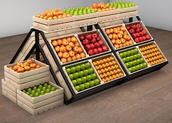 蔬果貨架—不銹鋼蔬菜貨架